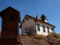 Two institutions of learning at Calico Ghost Town